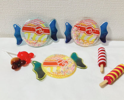 キャンディーキーホルダー（グリッター入り）