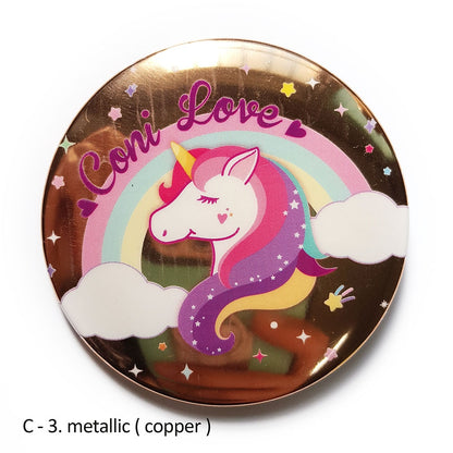 きらきら★缶バッジ・缶ミラー（白印刷）　５８ｍｍ