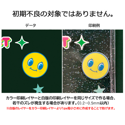 スカラップレース型トレカフォトホルダー