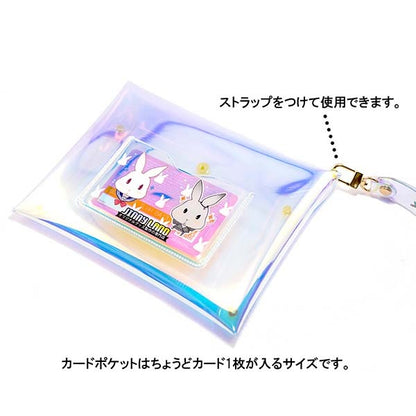 ポケット印刷 ポケットポーチ(ラメ生地・オーロラ生地)