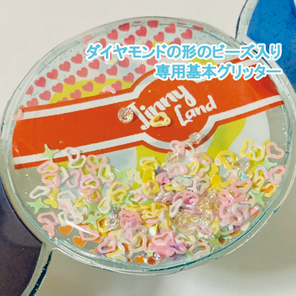 キャンディーキーホルダー（グリッター入り）