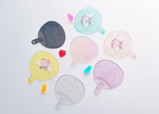Jellyチャーム30個SET－うちわ形