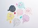 Jellyチャーム30個SET－うちわ形